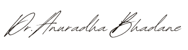 Dr Anuradha Bhadane author signature